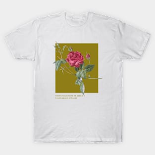 Motivational quotes: vintage floral art T-Shirt